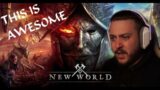 NEW WORLD – OFFICIAL TRAILER REACTION – NEW BEST MMO?