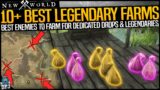 New World: 10+ BEST LEGENDARY FARMS – How To Get Legendaries EASY – Lv 30+ Best Dedicated Loot Drops