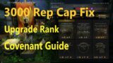New World, 3000 Reputation Cap Faction, Fix, Upgrade Rank  Covenant Guide
