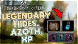 New World | BEST SOLO FARM FOR LEGENDARY HIDES, AZOTH, XP, AND MORE!