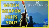 New World BEST WEAPONS For Each PLAYSTYLE (WEAPON SKILL SHOWCASE) – Part 2