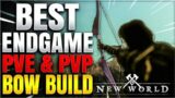 New World *Best* Endgame PvE & PvP Bow Build + Tips & Tricks For Using The Bow | Level 60 Bow Setup