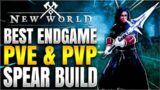 New World *Best* Endgame PvE & PvP Spear Build + Tips & Tricks For Using The Spear (Gameplay)
