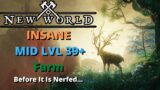 New World Best Mid Level Farm In Game! Massive Items, Gold, Azoth!
