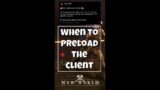 New World: Client Preload Times #Shorts
