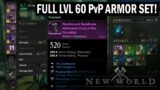 New World DO THIS AT LEVEL 60!!! How To Get FULL PvP GEAR SET!