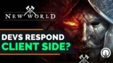 New World Devs Respond to Client Side Authoritative Accusations