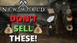 New World Don't Sell These Items! Guide For What Is Valuable!