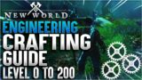 New World Engineering Crafting Guide from level 0 to 200