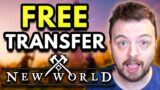 New World FREE Server Transfer & PvP Scaling