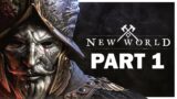 New World Gameplay Part 1 – New World First Impressions
