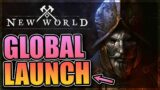 New World Global Launch – Level Grind Begins [ROK while we are in queue]