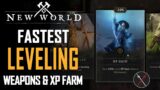 New World Guide: How to Level Up FAST as a Beginner. Fastest Leveling XP Farm