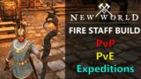 New World – HOT Fire Staff Build For PvP / PvE – INSANE Mid to Late Game