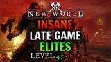 New World INSANE Late Game Elite Farm for EXP, Weapon Mastery, Azoth, Gold and Loot!