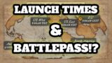 New World | Launch Times & Battle-pass ANNOUNCED?!
