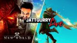 New World Live : Amazon's Open-World MMORPG | JattGurry | INDIA #nbdesports