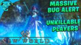 New World – MASSIVE BUG – Unkillable, Immortal Players Easily Winning Faction Wars!