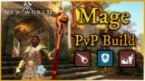 New World MMO PvP – Mage Build, Ice Gauntlet + Fire Staff PvP Build