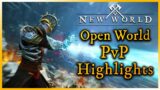 New World MMO PvP – Mage Open World PvP, Ice Gauntlet + Fire Staff PvP