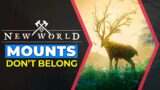 New World Mounts – Why They Don't Belong