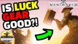 New World – Over 31% LUCK Gear Stacked For Chest Farming!