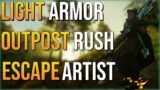 New World PvP | Outpost Rush Escape Artist | 1vX Outnumbered Fight | Great Axe Hatchet PvP Build