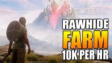New World Rawhide Farm – Make 10K Rawhide per Hour – Solo Method