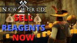 New World Sell Now! Massive Treasure Chest Buffs Items Gold Reagents!
