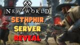 New World Sethphir Server Announcement! Marauder, Covenant, Syndicate?