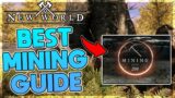 New World | THE BEST MINING GUIDE! 1-200 MINING FAST!