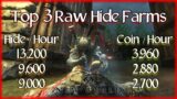 New World: Top 3 Raw Hide Farms 13,200 Per Hour!