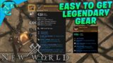 New World – Two Insane Legendary Pieces of Gear that are SUPER EASY to Get!