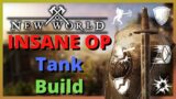New World Ultimate PVE Tank Build! Attributes, Weapon Skills, Perks!