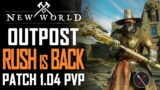 New World Update 1.0.4 Patch Notes, Outpost Rush, Server Transfer Rollout, Player Invulnerability