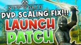 PVP SCALING FIXED! New World Launch Patch Notes!