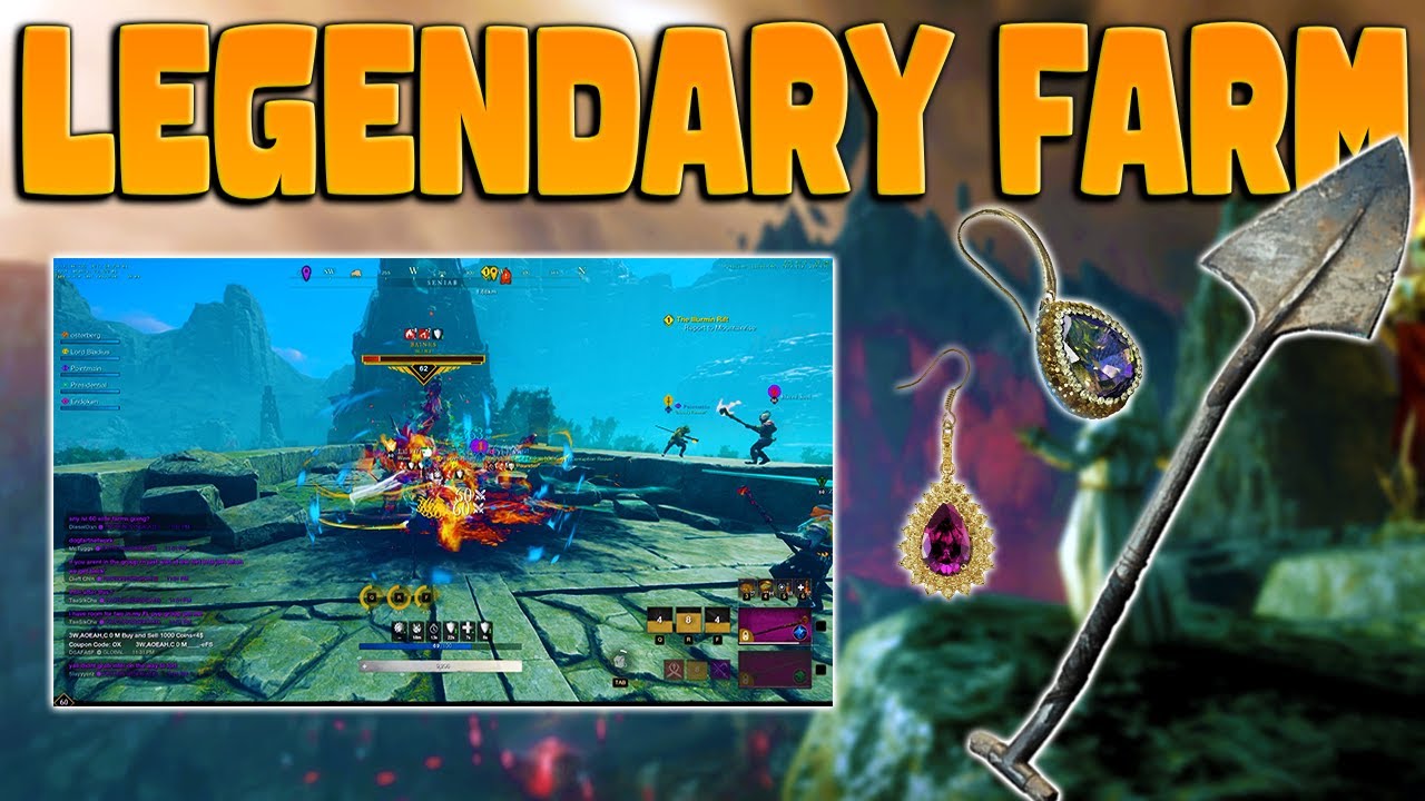 THE MOST INSANE LEGENDARY FARM! BEST Gear Score & Legendary Item Boss ...