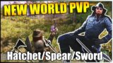 THIS IS SURPRISINGLY GOOD! | NEW WORLD PvP Gameplay | Hatchet/Sword/Spear | 1v1s