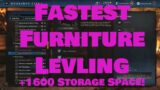 The Best Furniture Leveling Strategy for New World! (+1600 Storage Space!)