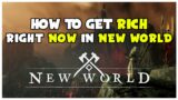 Top 5 Ways To Make Gold In New World! GET RICH! | New World Goldmaking Guide