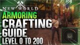 ULTIMATE NEW WORLD ARMORING CRAFT GUIDE FROM LEVEL 0 TO 200