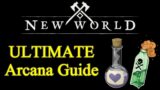 ULTIMATE New World arcana guide, fastest ways to level alchemy