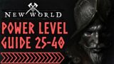 [UPDATED] New World Power Leveling Guide (Level 25-40 FAST!)