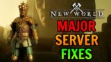 Combat Lag Fixes & Stability Improvements in New World 1.1
