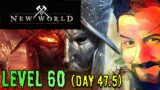 Day 47.5 (lvl 60) – New World MMO – US WEST- Mulitefao
