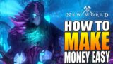 EASILY MAKE MONEY in New World – How To Make Money Fast in New World – New World Money Guide