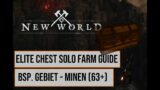 (Elite) Truhen Farmen im Elitegebiet SOLO! New World Guide Deutsch |Beispielgebiet – Minen (LVL 63)
