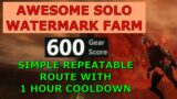 Great SOLO Watermark Farm Route in Shattered Mountain with 1-hour cooldown | New World MMO
