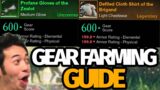 How to get Legendary 600 Gear Score Items! Watermark farm! / New World