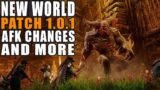 LATEST New World Patch changes AFK prevention and more!